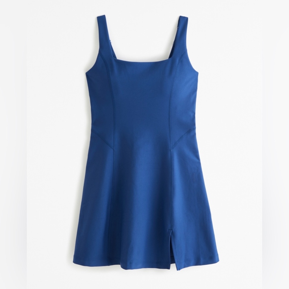 NWT Abercrombie & Fitch YPB sculptLUX Mini Dress • Midnight • Small